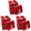 12Stk Rote Geschenkboxen Mit - Und Partydekor 2