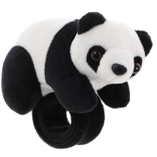 4Stk Kuschelige Panda Slap Armbänder Plüsch Kinder Party Goodie Bags