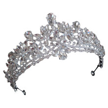 2Stk Tiara Silber, Für Hochzeit Und Party
