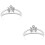 2Stk Silberne Tiara Mit Perlen Festlicher Kopfschmuck 8