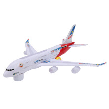 Electric Airplane Toy with Innovative Universal Wheel Design