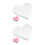 2Ud Cake Dummy Corazón Para Decoración Y Práctica De Repostería 8