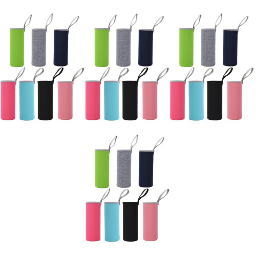 28Ud Fundas Protectoras Para Taza Multicolor Y De Transportar 2