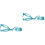 2Ud Correa Perros Reflectante Knit Multicolor Resistente 4