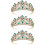 3Ud Tiara Para Con , Y Para Mujer 8