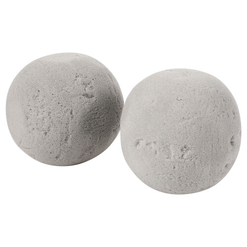 4Ud Floral Esférico Gris Práctico Para Flores Y Secas