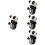 4Pièces Bracelet Claquant Animal Doux Pour 6