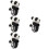 4Pièces Bracelet Claquant Animal Doux Pour 7