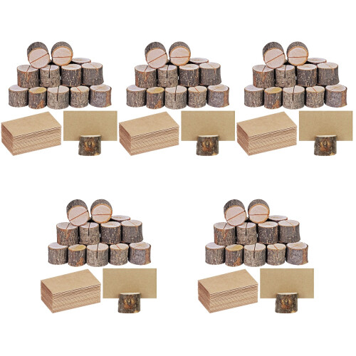 5Jgo Carteles De Madera Para Soporte Resistente Multicolor 2