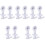 10Pièces Support Mural Caméra ABS Ajustable 180 Pour Maison 3