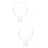2Pièces Boule Rose Transparent Pour Décoration Mariage 7