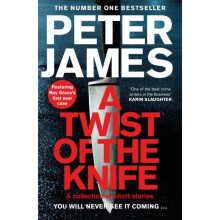 A Twist of the Knife by Peter James Paperback Book