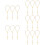 15Pièces Bracelet Croix Pour Baptême Décoratifs 10