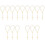 15Pièces Bracelet Croix Pour Baptême Décoratifs 3