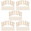 60Pz Mini Beige in Legno Per Miniature E Decorazioni 8