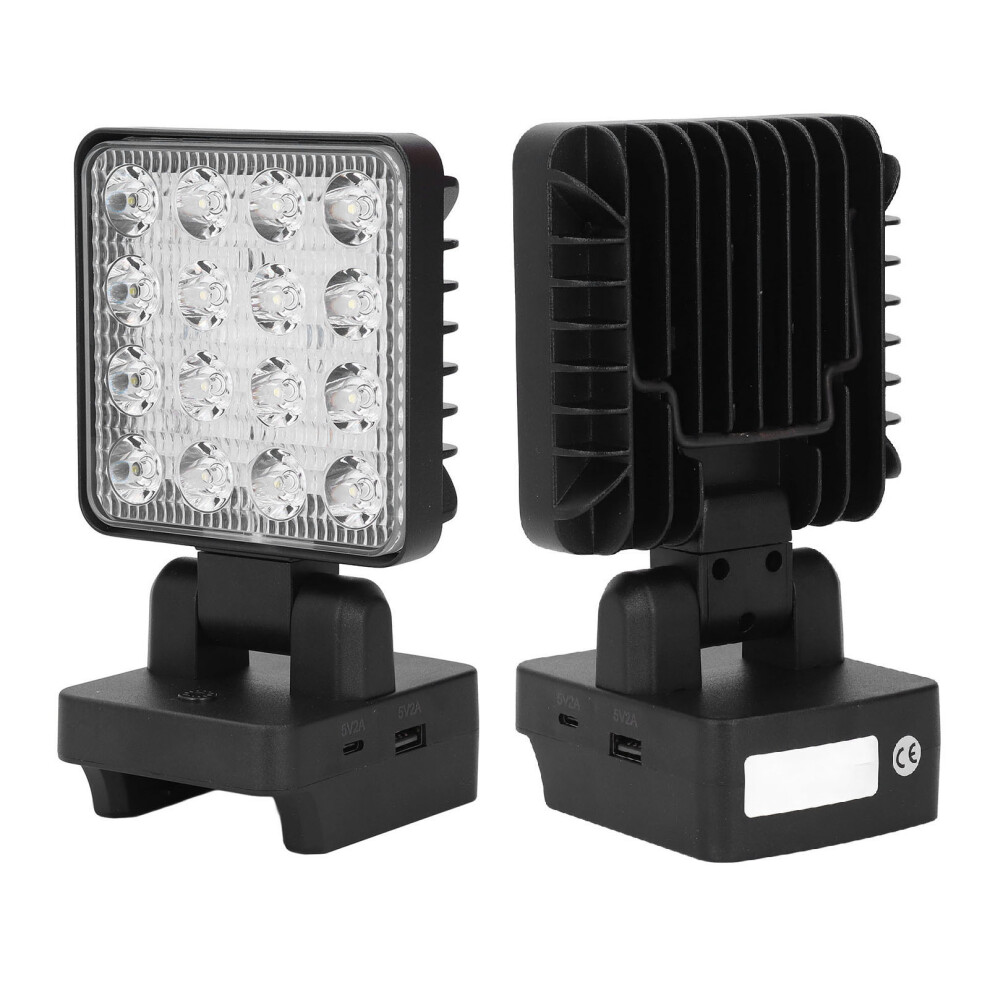 Led Work Light Usb Type C 5V/2A Waterproof 1200-1500Lm Portable Lamp 4261359888497