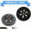 Ελαστικό επίθεμα για Bosch Gex150Series, έξι οπών επίθεμα υποστήριξης για αυτοκόλλητους 2