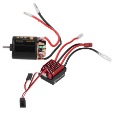 540 Brushed Motor 360A ESC Kit 45T T Plug for 1/10 RC Vehicles
