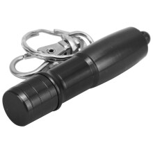 Aluminium-Billardkorkenentferner Schlüsselanhänger 70x15mm Schwarz