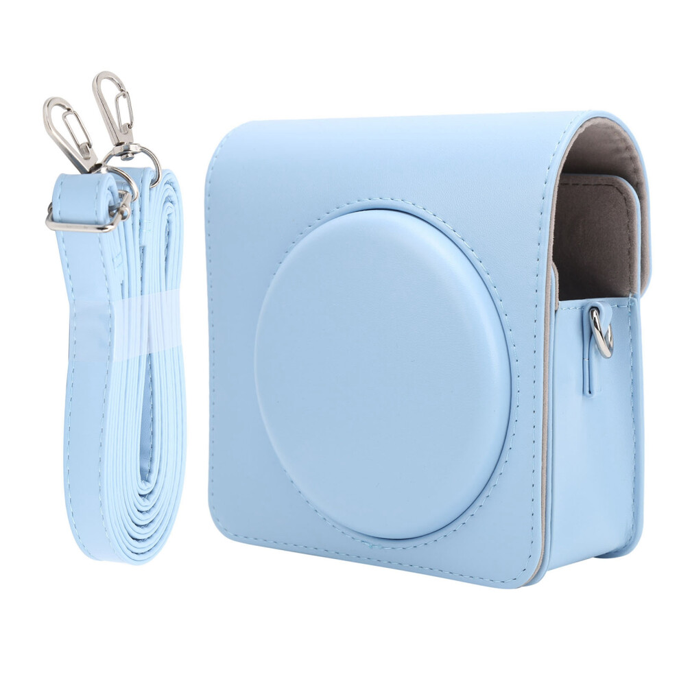 Pu Leather Shoulder Camera Bag For Instax Square Sq1 Compact Protection Blue 9311359892002