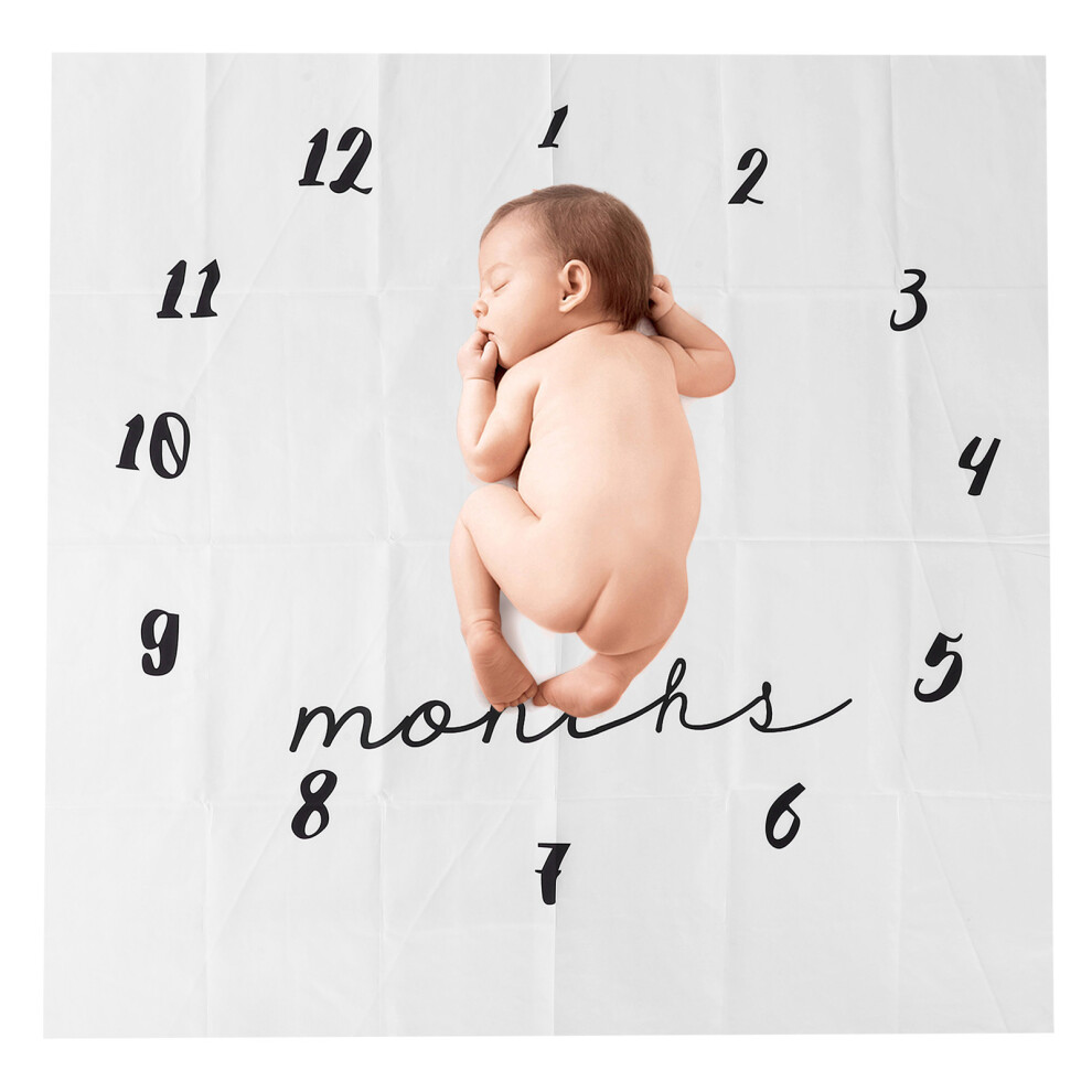 Infant Milestone Cloth Newborn Baby Photography Background 100X100cm 7611359891169
