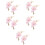 Roze Boutonnière Kunstbloem Bruiloft Bruid Bruidegom Decor 9