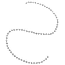 5Stk Silber Cuttable Strasskette Für Handgemachte Kleidung Schmuckdeko