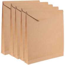 10Stk Kleine Kraftpapier Tüten Für Geschäft Geschenk Verpackung