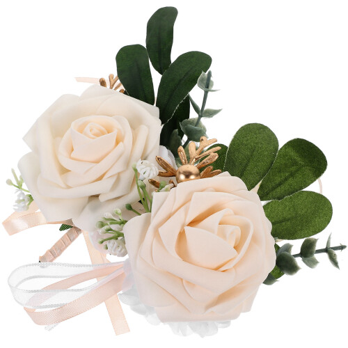 2Sets Corsage Mit Künstlicher Bunt Und Langlebig