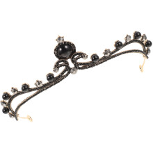 4Stk Hochzeit Haarreif Schwarz, Krone Für Und