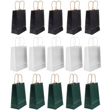 75Stk Mittelgroße Kraftpapier-Tüten Mit , Geschenk- & Partybeutel
