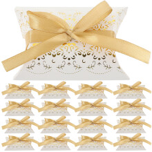 100Stk Papier Kissenboxen Für Süßigkeiten Und Hochzeitsgeschenke