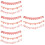 4Sets Hängendes Muttertagsbanner Papier Pink Partydekoration 9