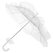4Stk Leichte Satin -Regenschirme Für Festdeko
