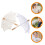 8Stk -Schirm Hochzeit Holzgriff Deko 5