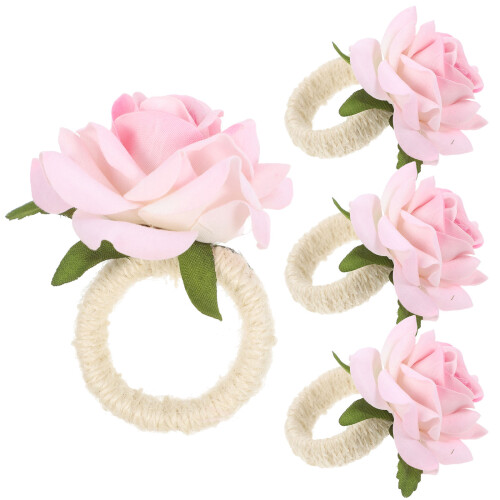 16Stk Rosa Tischdekoration Elegant 1