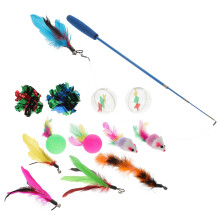 3Sets Katerspielzeug Spielangel Für Indoor-Katzen