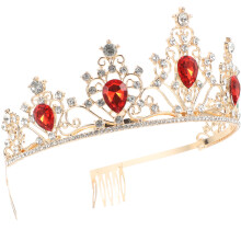 3Stk Hochzeit Tiara Mit Funkelnden Kristallen Für Damen