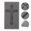 2Stk Graphit Gießform Kreuzform Metallgiessform Schwarz Robust 11