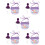 5Sets Geburtstagsaccessoire Waschbar Robuster 10