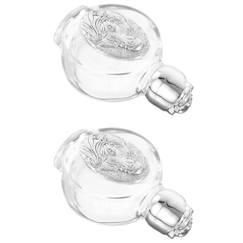 6Stk Transparent Heilige Wasserflasche Für 2