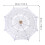 4Stk Eleganter Spitzenparasol Holzgriff Hochzeit 4