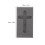 2Stk Graphit Form Barren Gießen Metallgießform DIY Schwarz 10