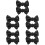 10Ud Clips De Para Negros Ideales Para Y 8