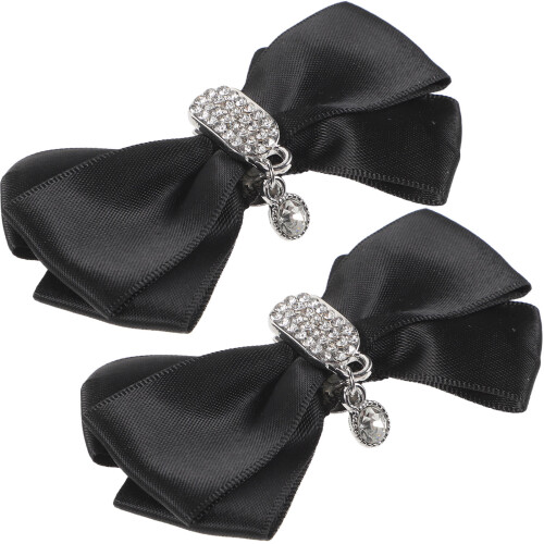 4Pares Clips Para De Tacón Con De Y Negro