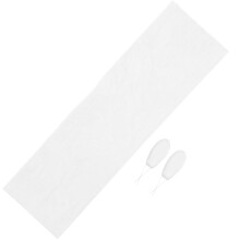 3Sets Weiße Hasenohren Polyester Hülle Für Hochzeit