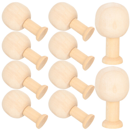 40Ud Árboles Miniatura De Madera Sin Acabar Para Proyectos DIY 2