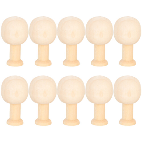 40Ud Árboles Miniatura De Madera Sin Acabar Para Proyectos DIY 1