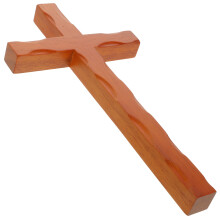 2Ud Cruz Colgante De Madera Café Para Decorar Hogar Y Iglesia
