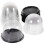 50Jgo Cajas Redondas Para Pastel Con Transparente Y Material PP 1
